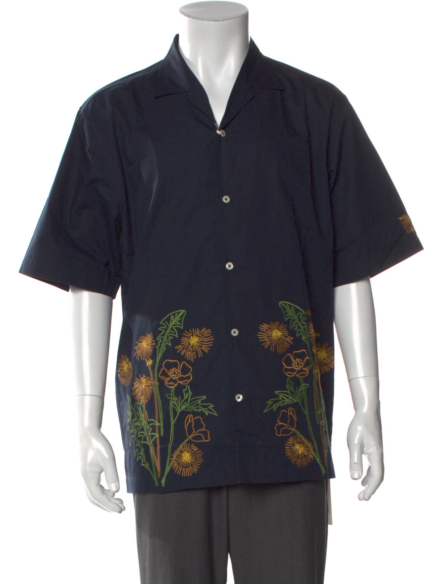 Universal Works Graphic Print Short Sleeve Shirt