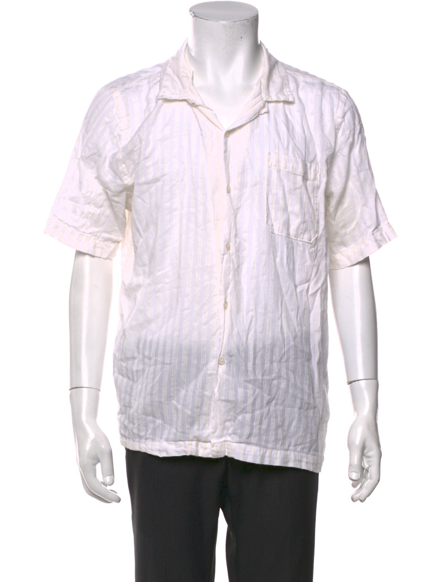 Universal Works Striped Short Sleeve Shirt