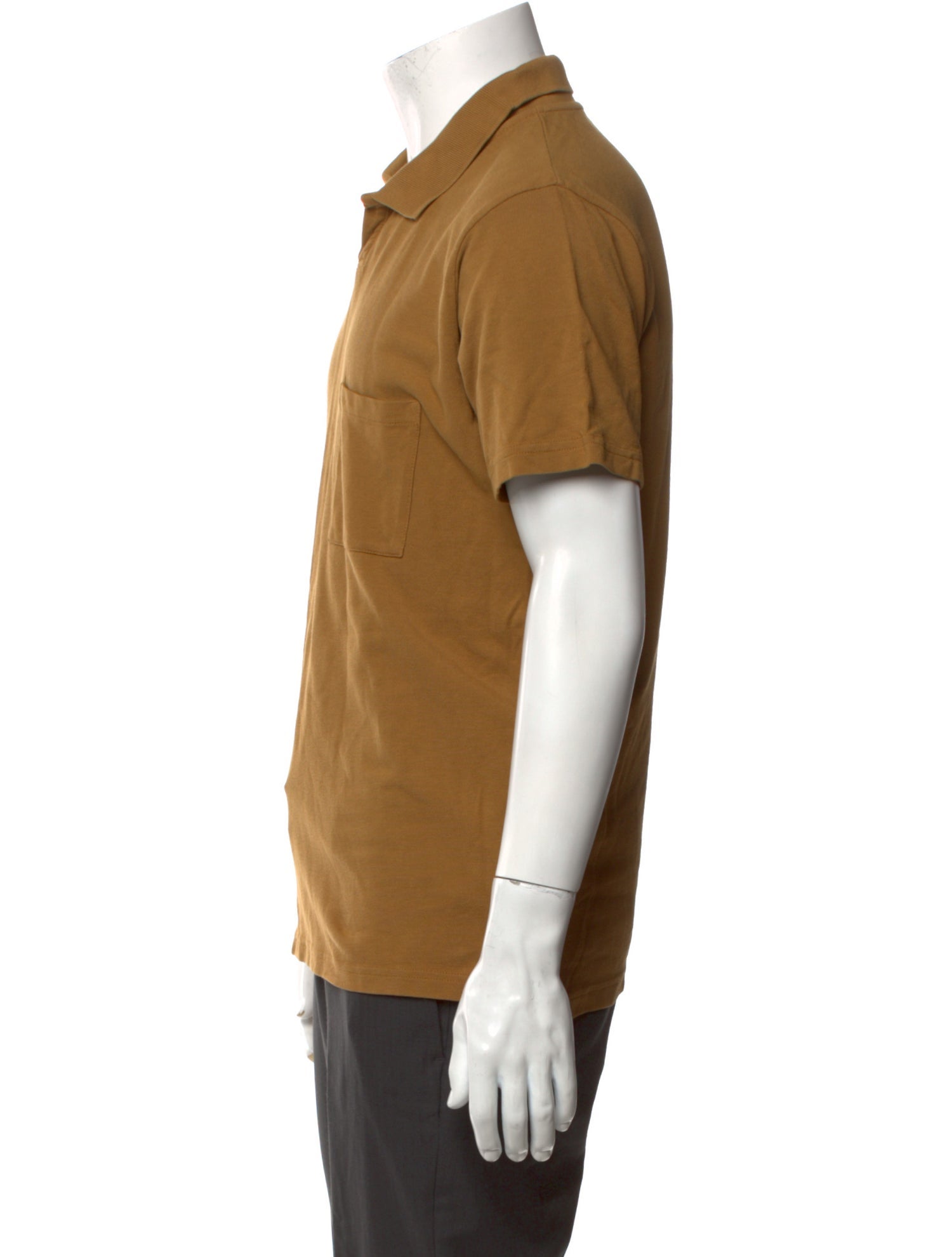 Universal Works Collar Short Sleeve Polo Shirt