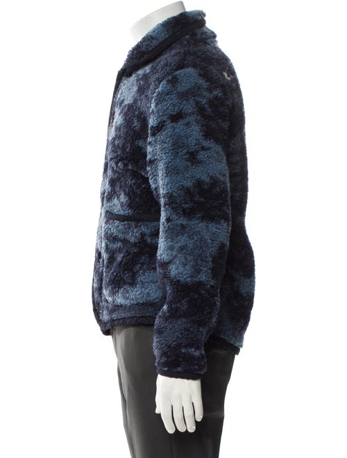 Universal Works Printed Turtleneck Cardigan