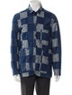 Universal Works Plaid Print Denim Jacket