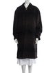 Universal Works Virgin Wool Faux Fur Coat