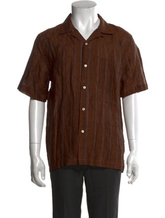 Universal Works Linen Short Sleeve Shirt