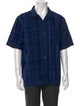Universal Works Plaid Print Short Sleeve Shirt