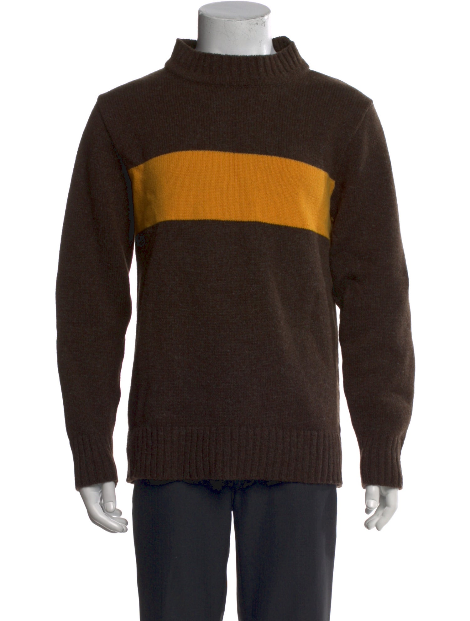 Universal Works Wool Colorblock Pattern Pullover