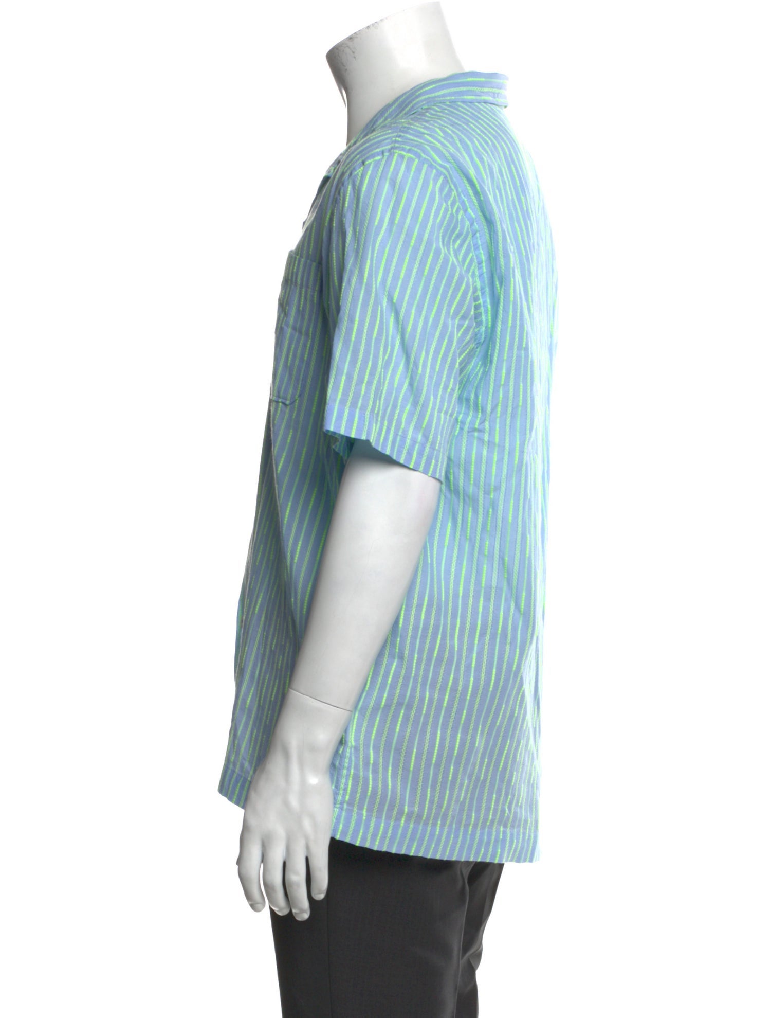 Universal Works Striped Short Sleeve Shirt