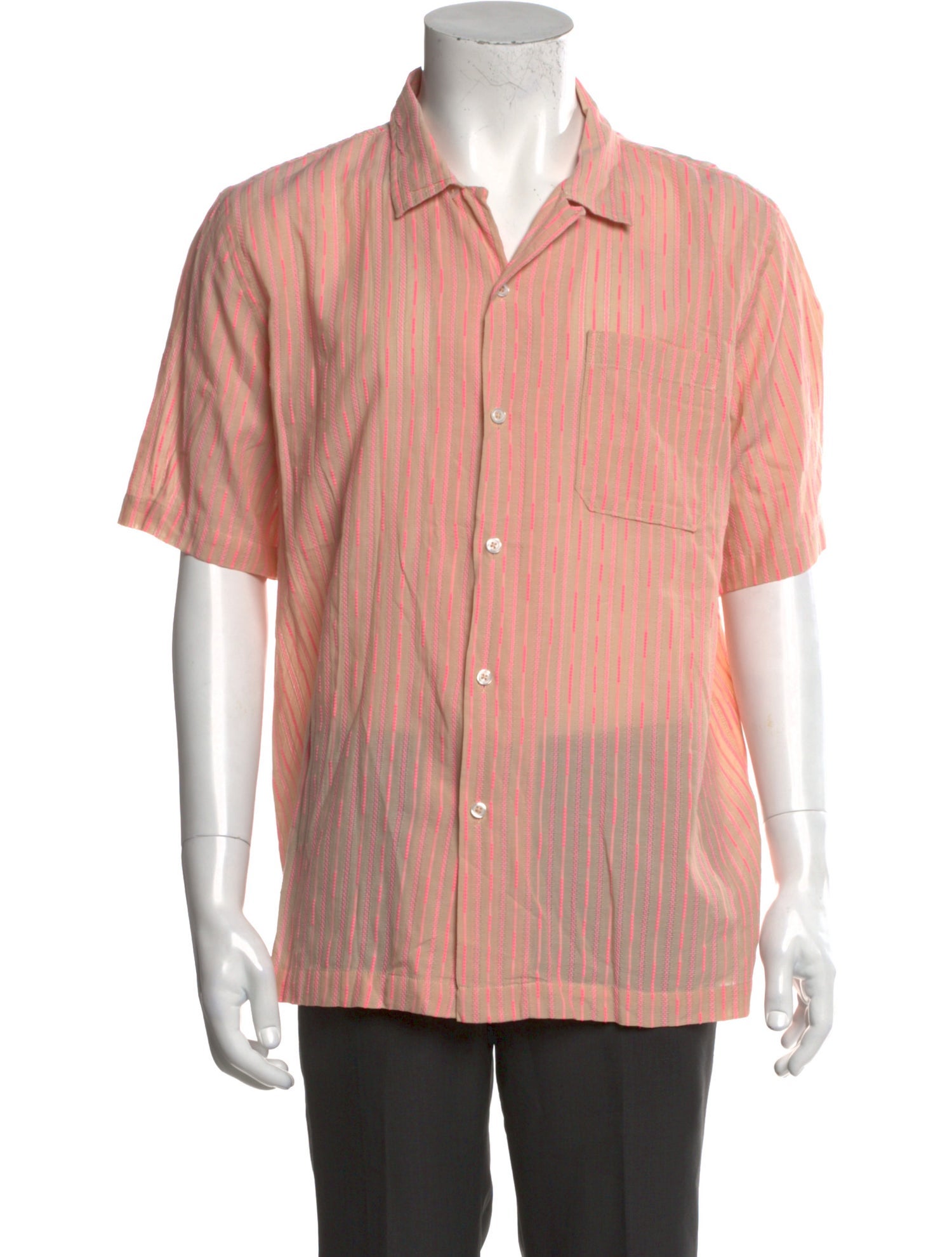 Universal Works Striped Short Sleeve Shirt