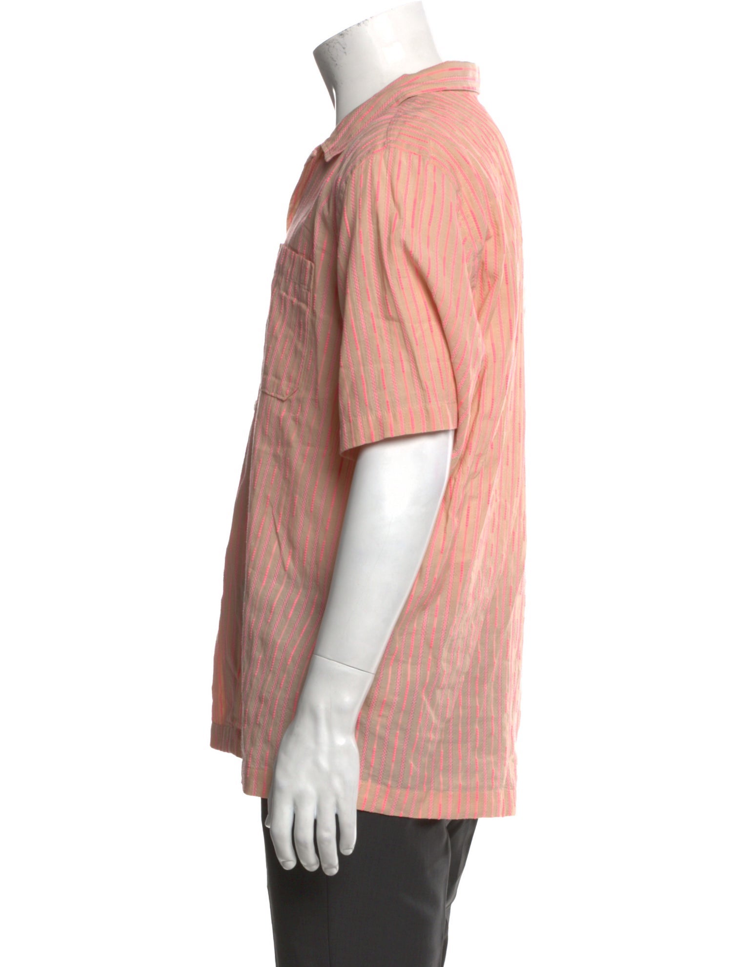 Universal Works Striped Short Sleeve Shirt