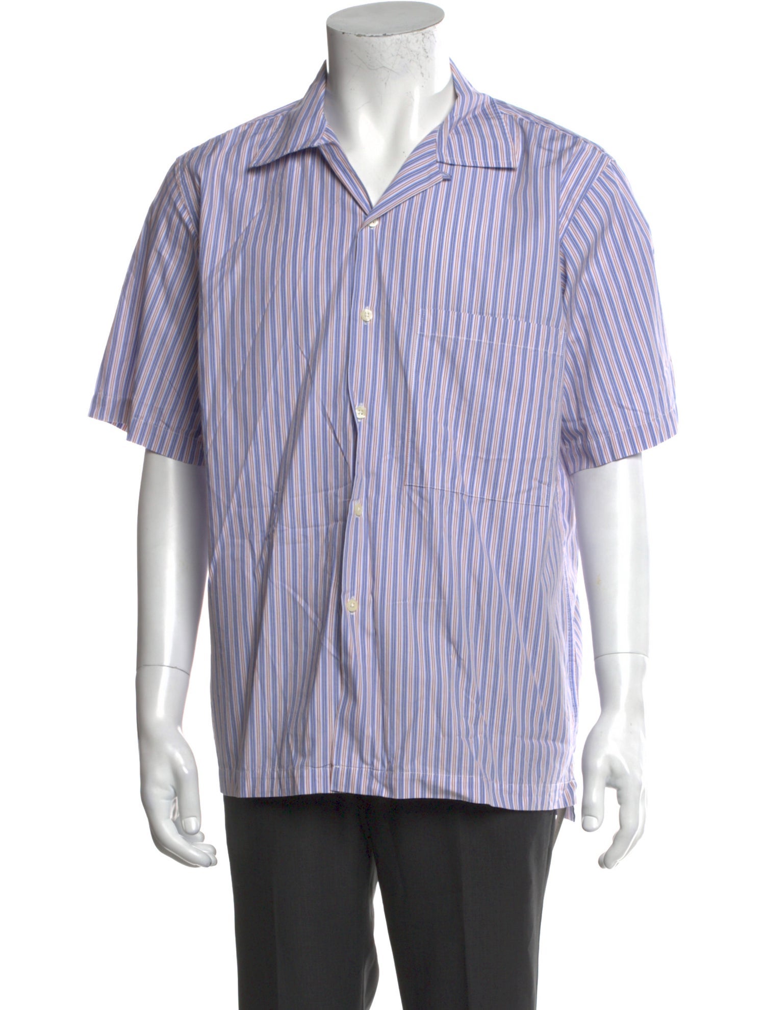 Universal Works Striped Short Sleeve Shirt