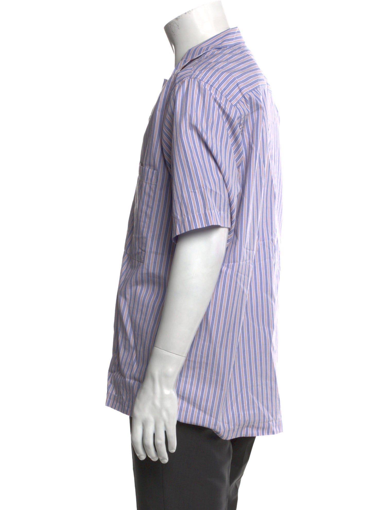 Universal Works Striped Short Sleeve Shirt
