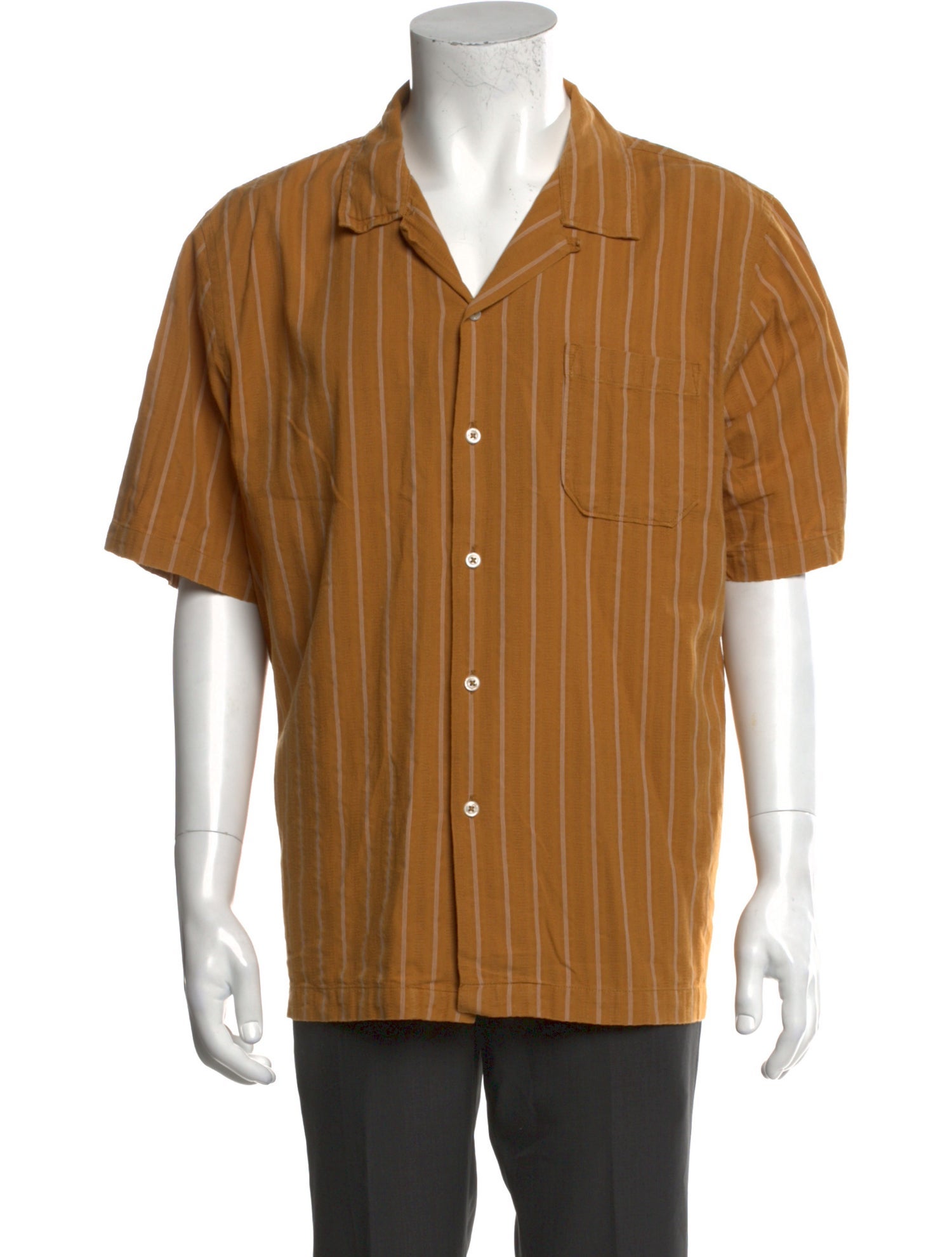Universal Works Striped Short Sleeve Shirt