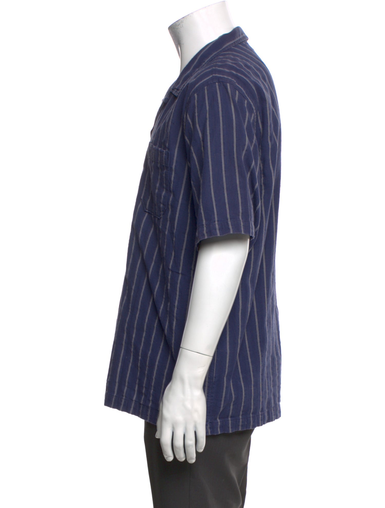 Universal Works Striped Short Sleeve Shirt