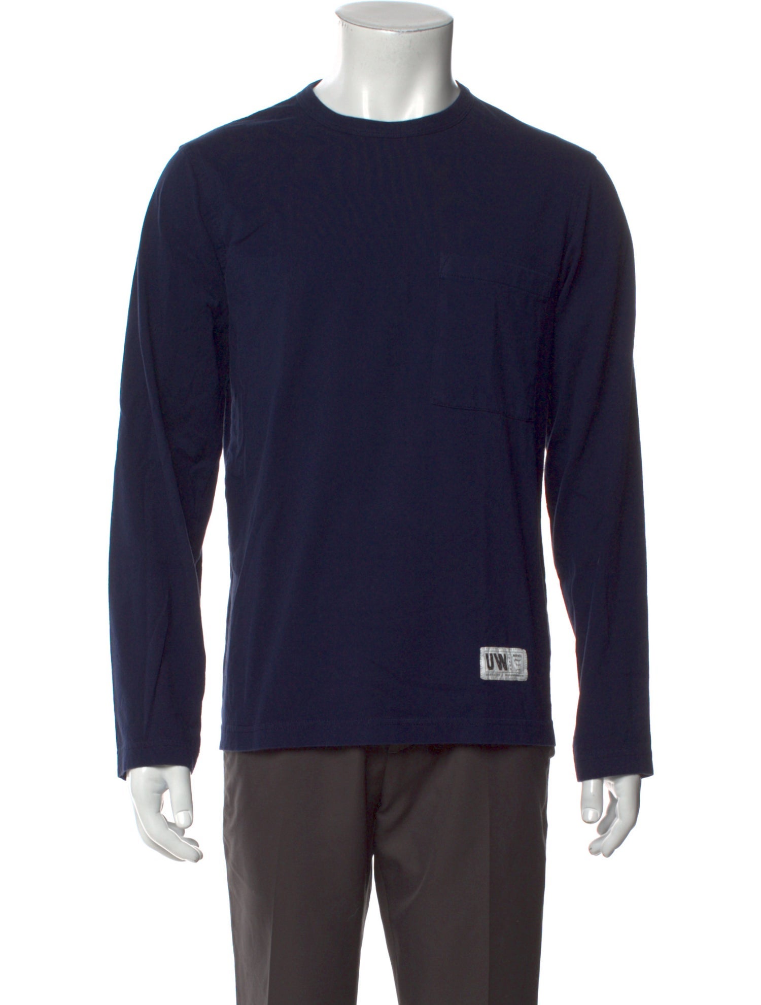 Universal Works Crew Neck Long Sleeve T-Shirt