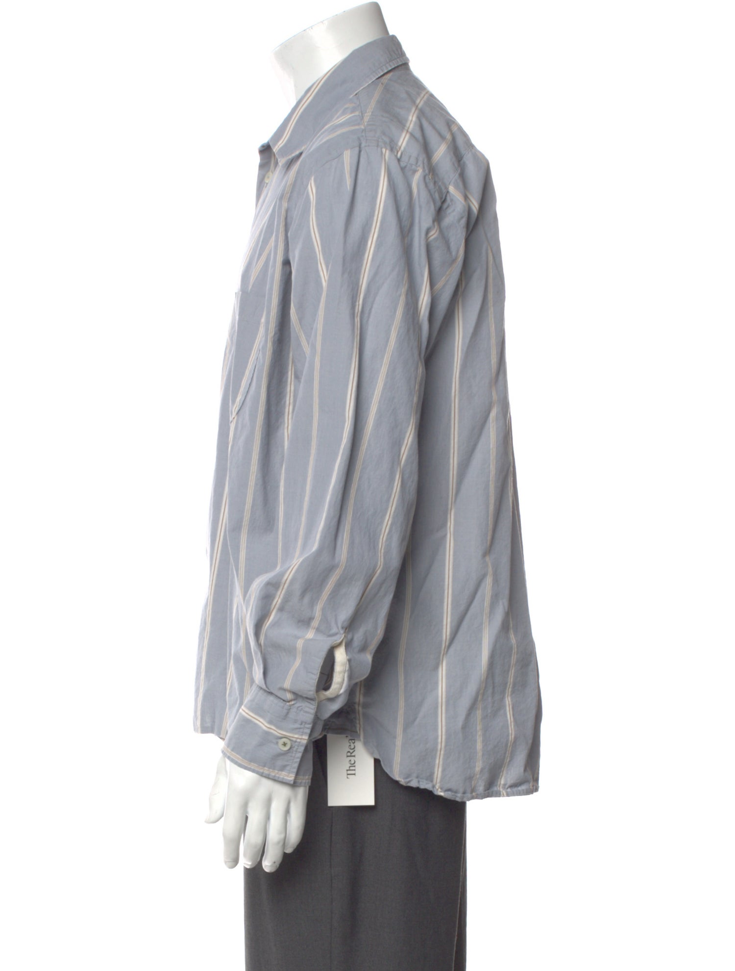 Universal Works Striped Long Sleeve Shirt