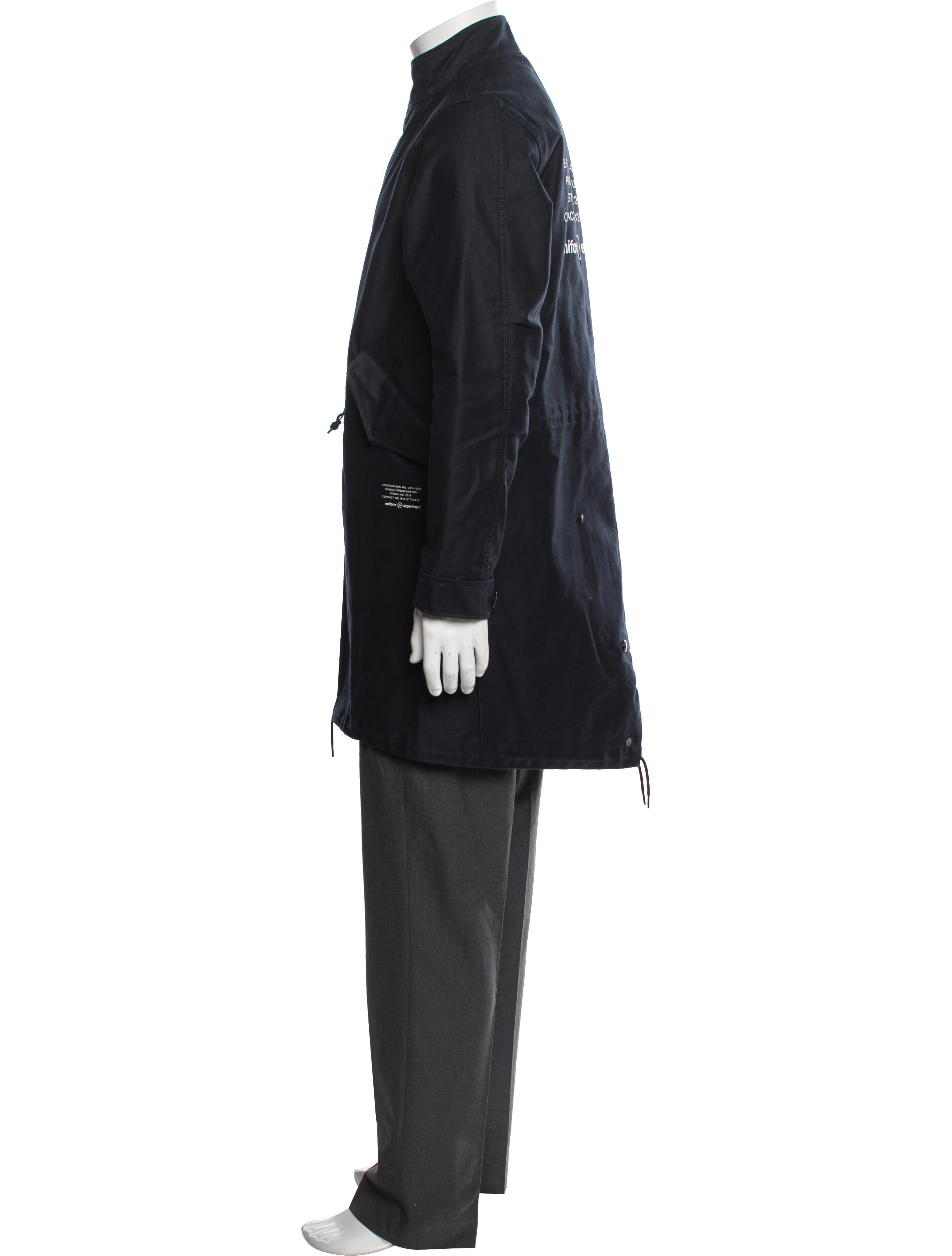 Uniform Experiment Parka - Black Outerwear, Clothing - WUNIX20006 