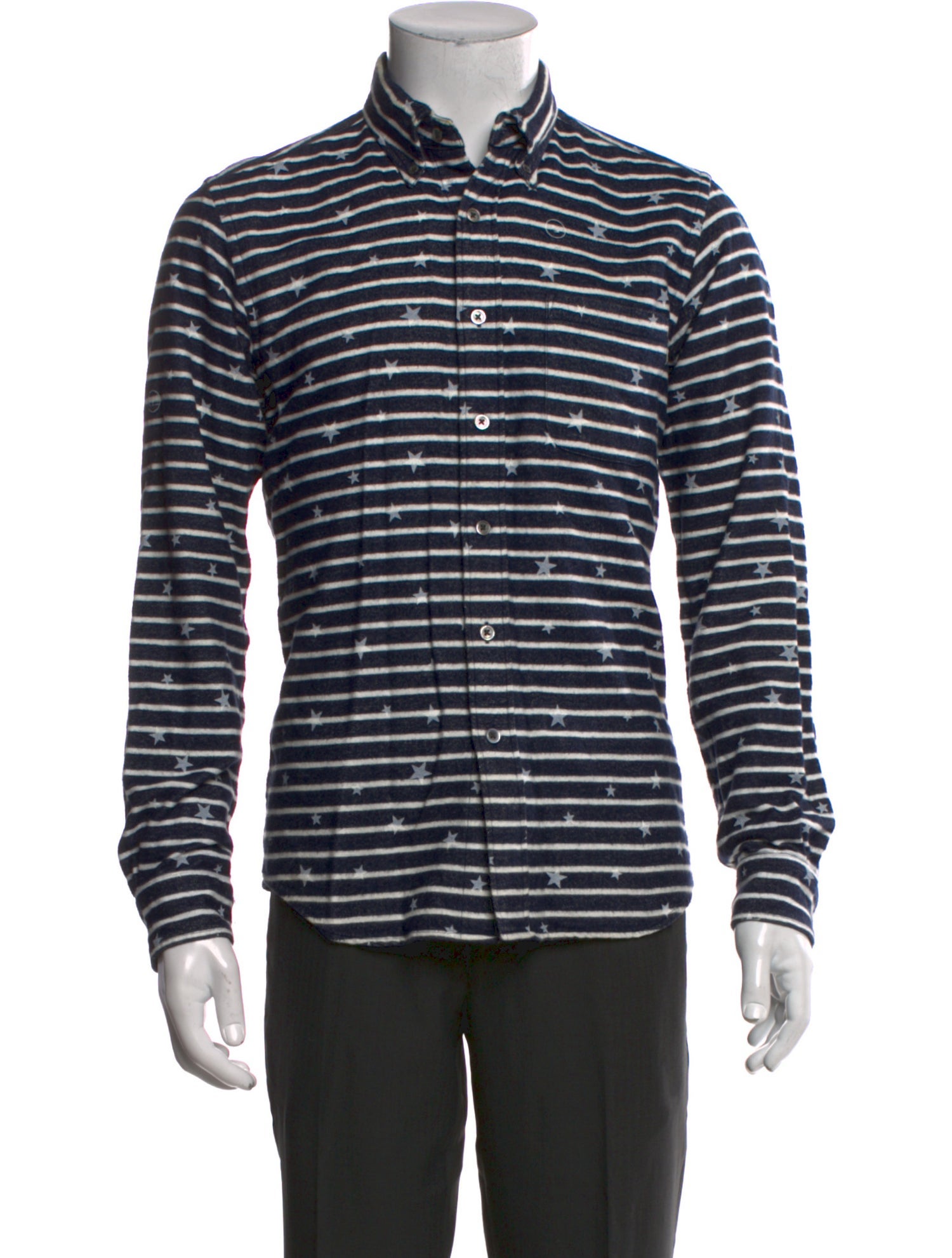 Uniform Experiment Striped Long Sleeve Shirt