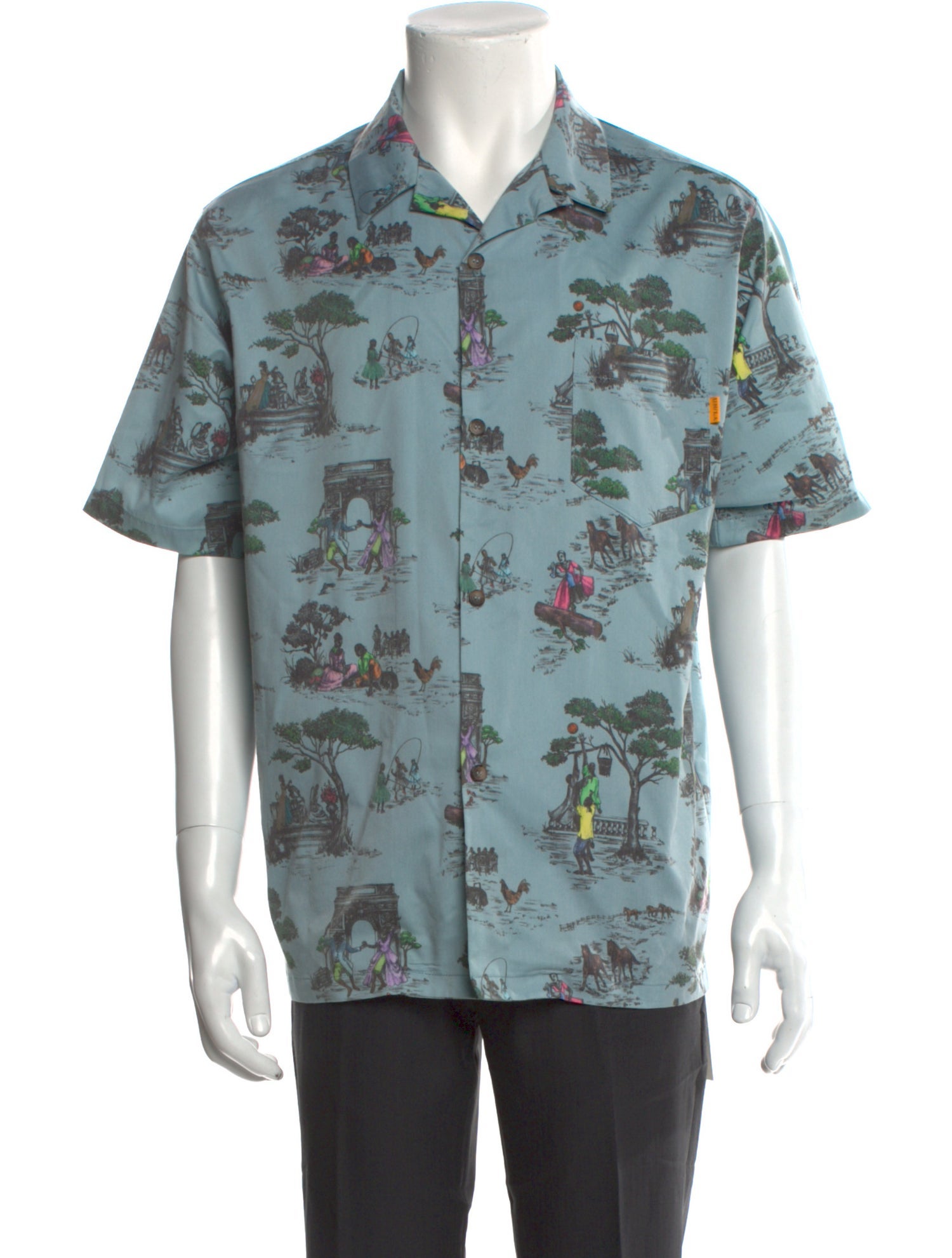 Union Los Angeles x Sheila Bridges 'Harlem Toile' Printed Shirt