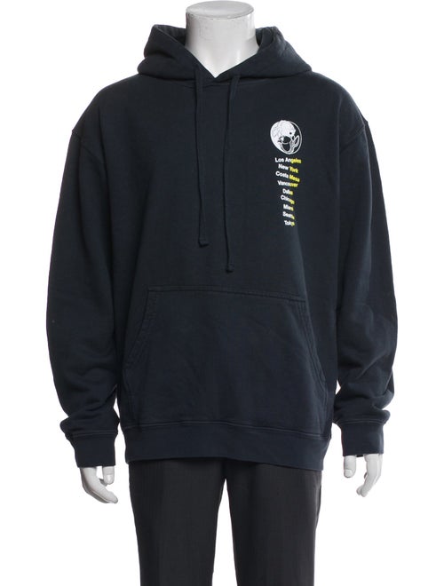 Union Los Angeles Graphic Print Crew Neck Hoodie