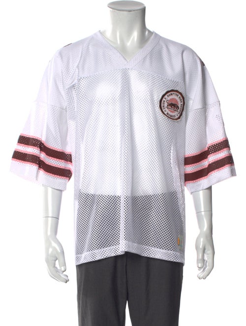 Union Los Angeles Striped V-Neck Jersey