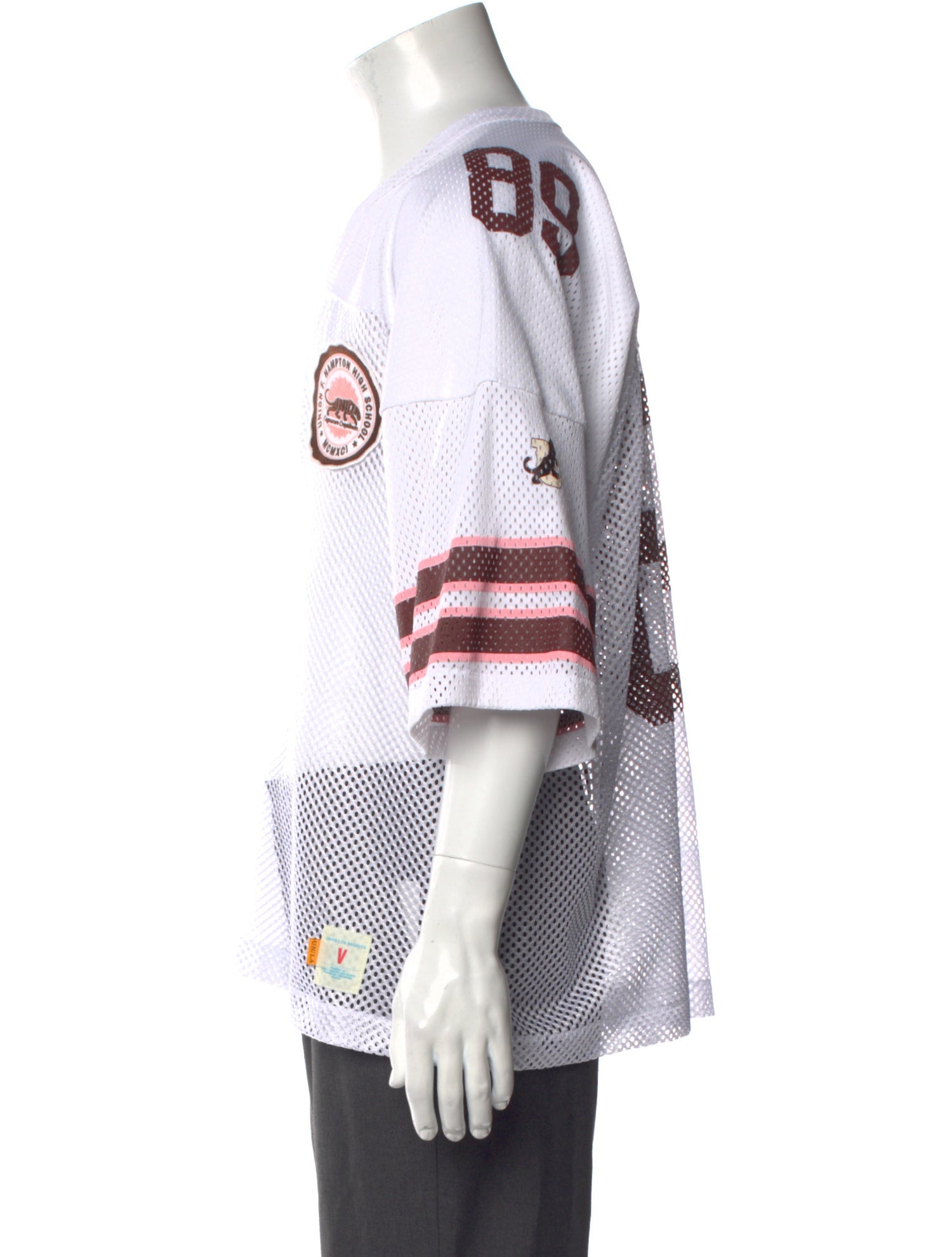 Union Los Angeles Striped V-Neck Jersey