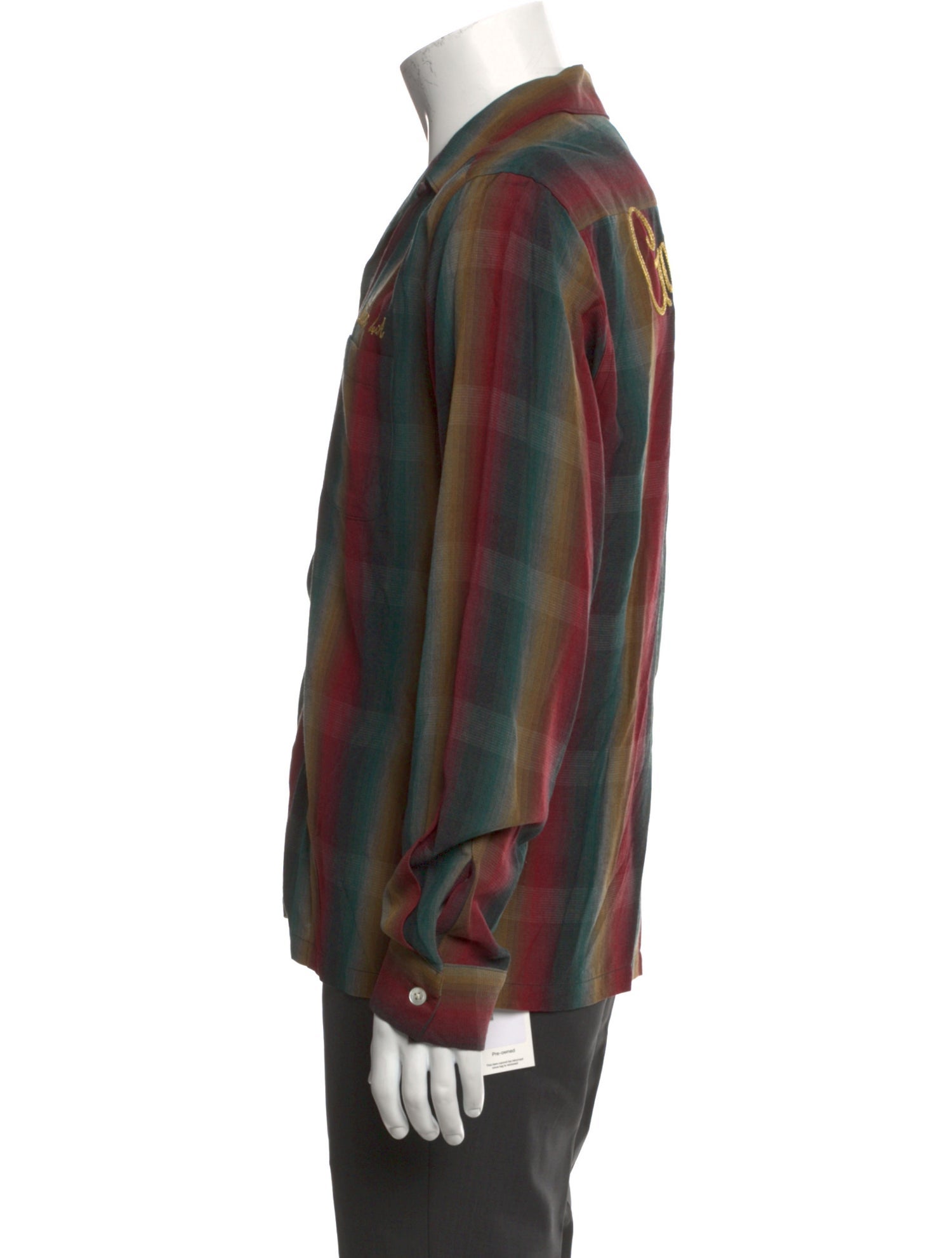 Union Los Angeles Plaid Print Long Sleeve Shirt