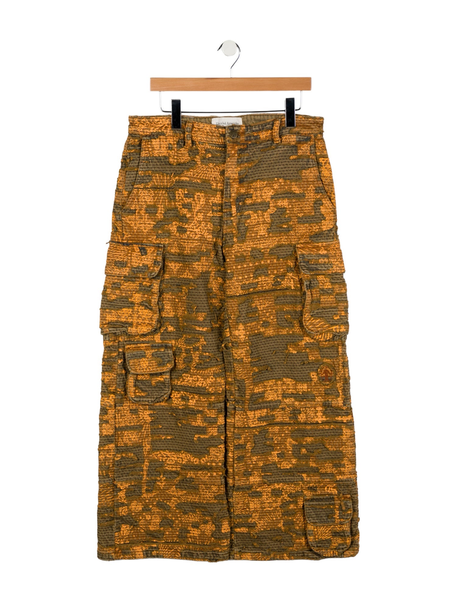 Untitled Printed Cargo Pants w/ Tags