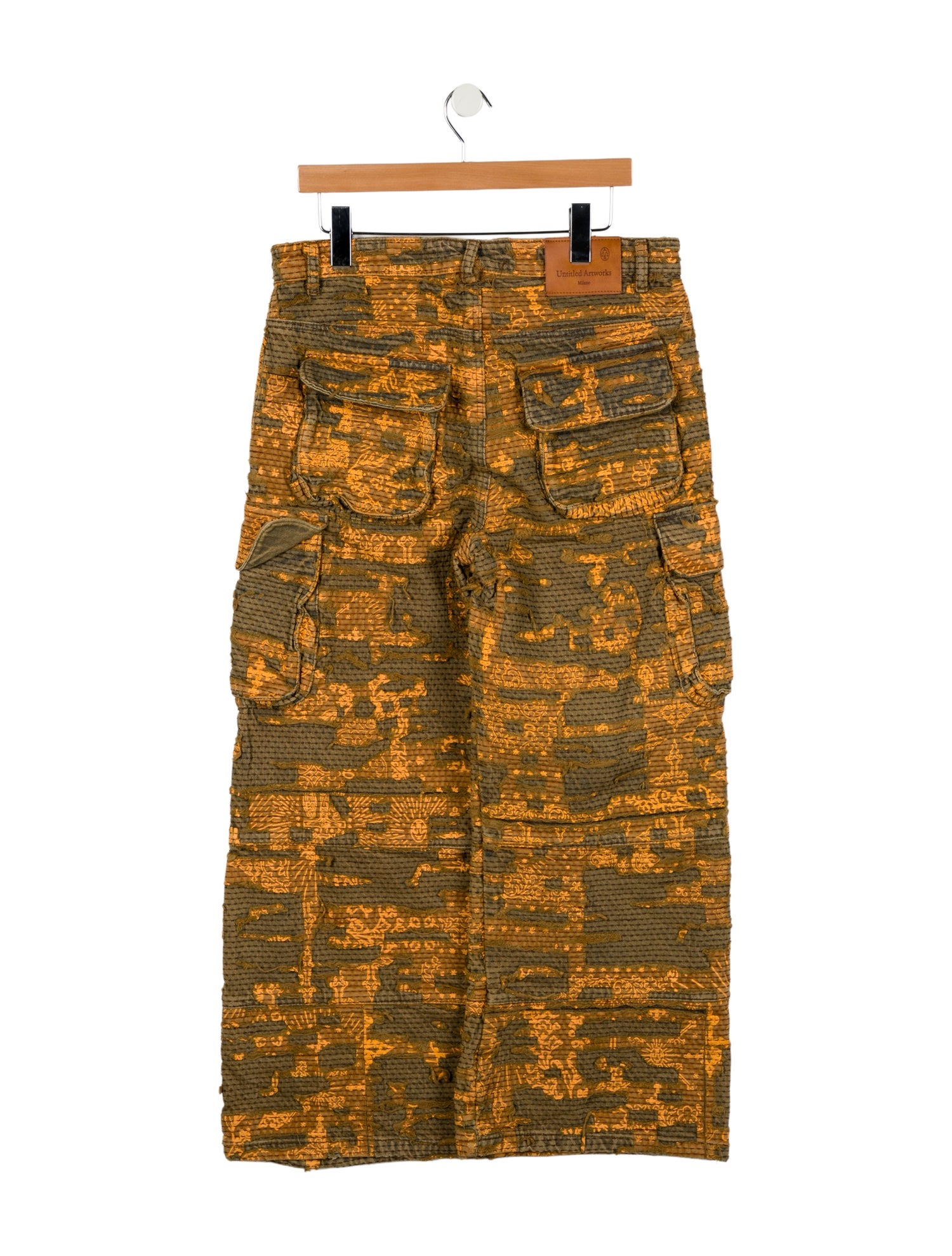 Untitled Printed Cargo Pants w/ Tags
