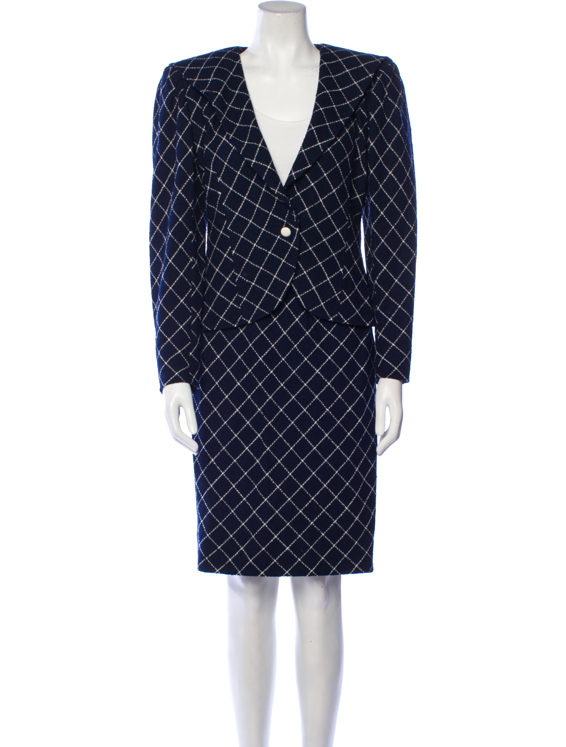 Ungaro Paris Vintage 1980's Skirt Set