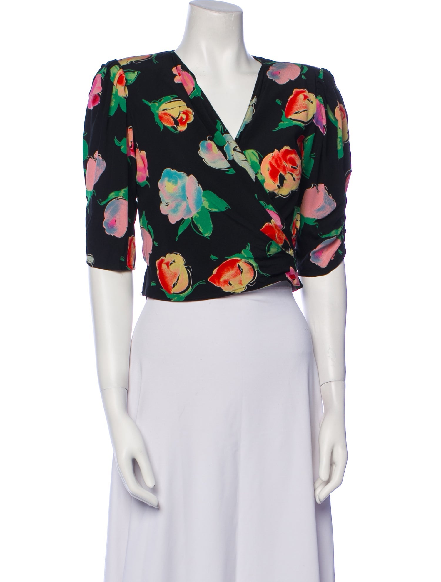 Ungaro Paris Vintage 1980's Crop Top