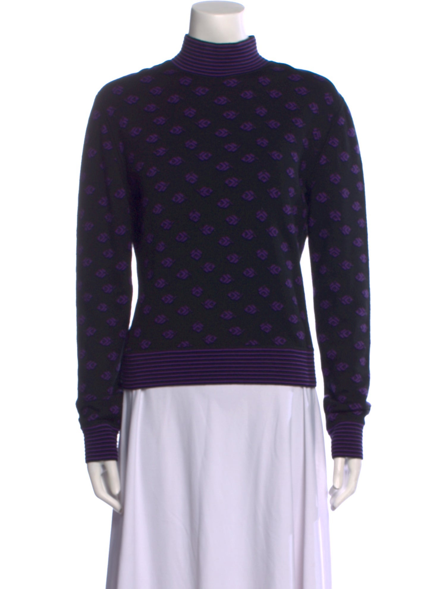 Ungaro Paris Vintage Printed Sweater