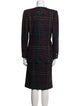 Ungaro Paris Tweed Pattern Skirt Suit