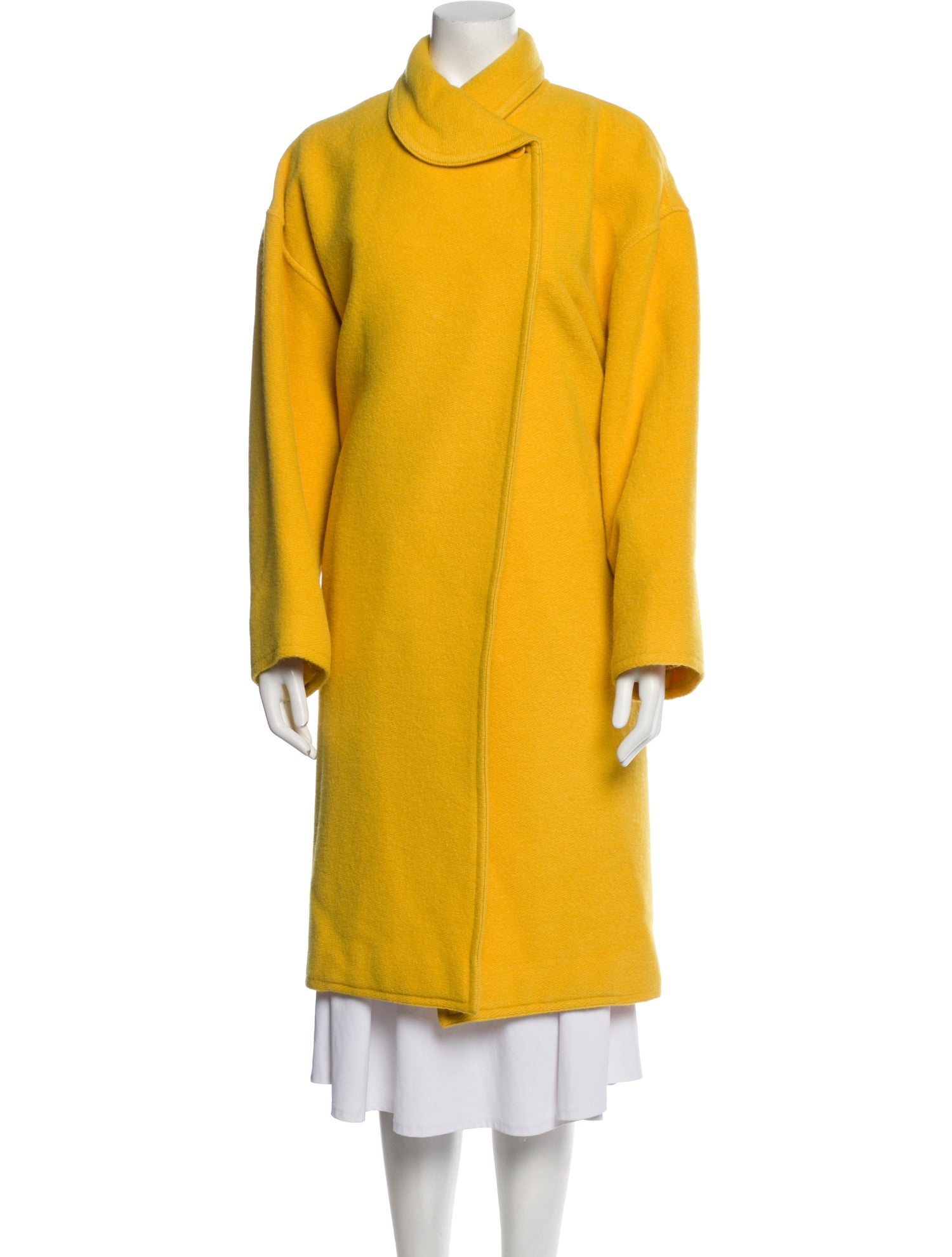 Ungaro Paris 1980's Faux Fur Coat