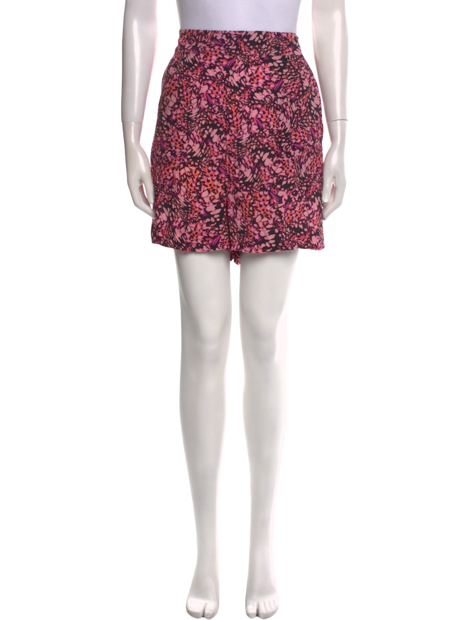 Ungaro Paris Printed Mini Shorts