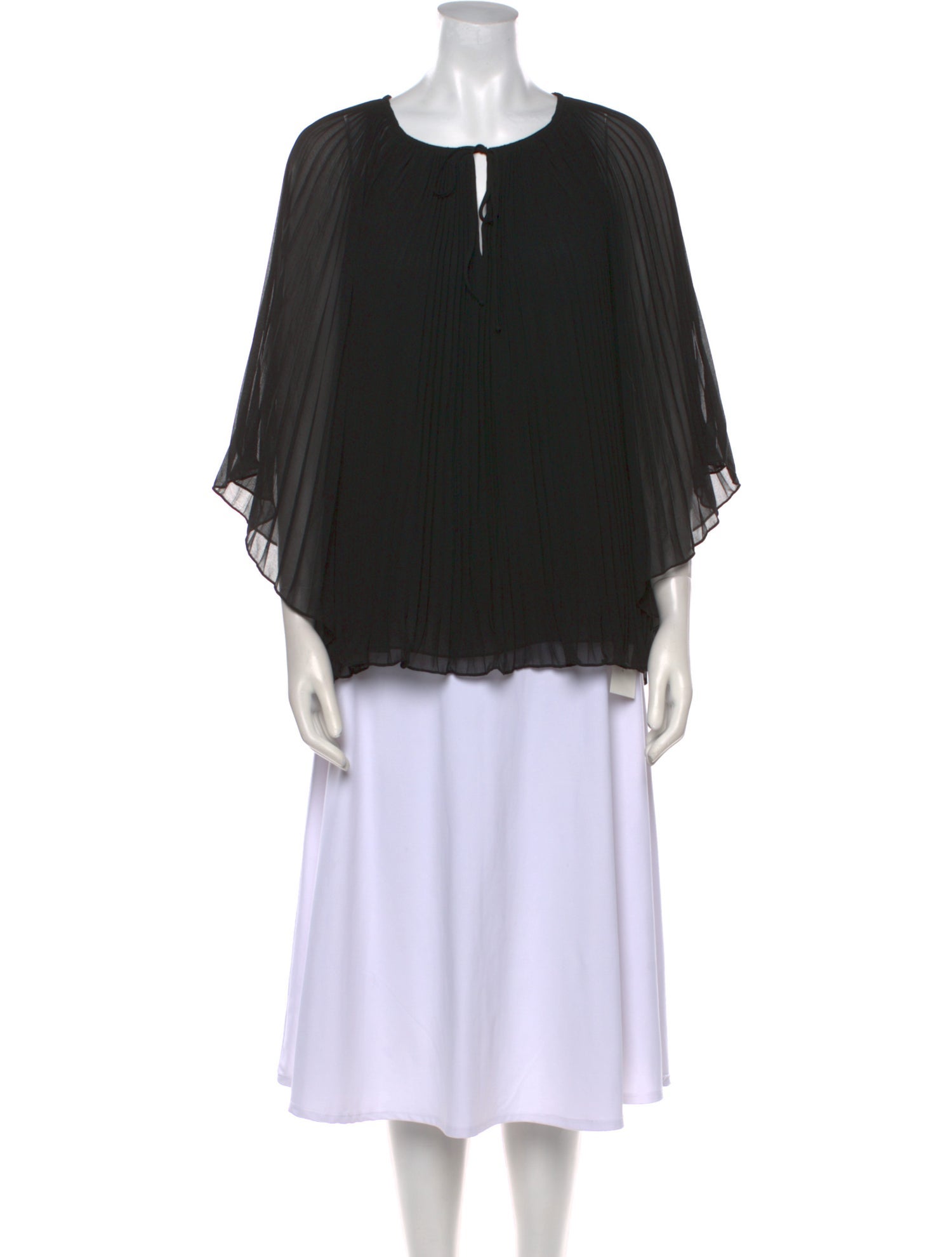 Ungaro Paris Crew Neck Three-Quarter Sleeve Tunic