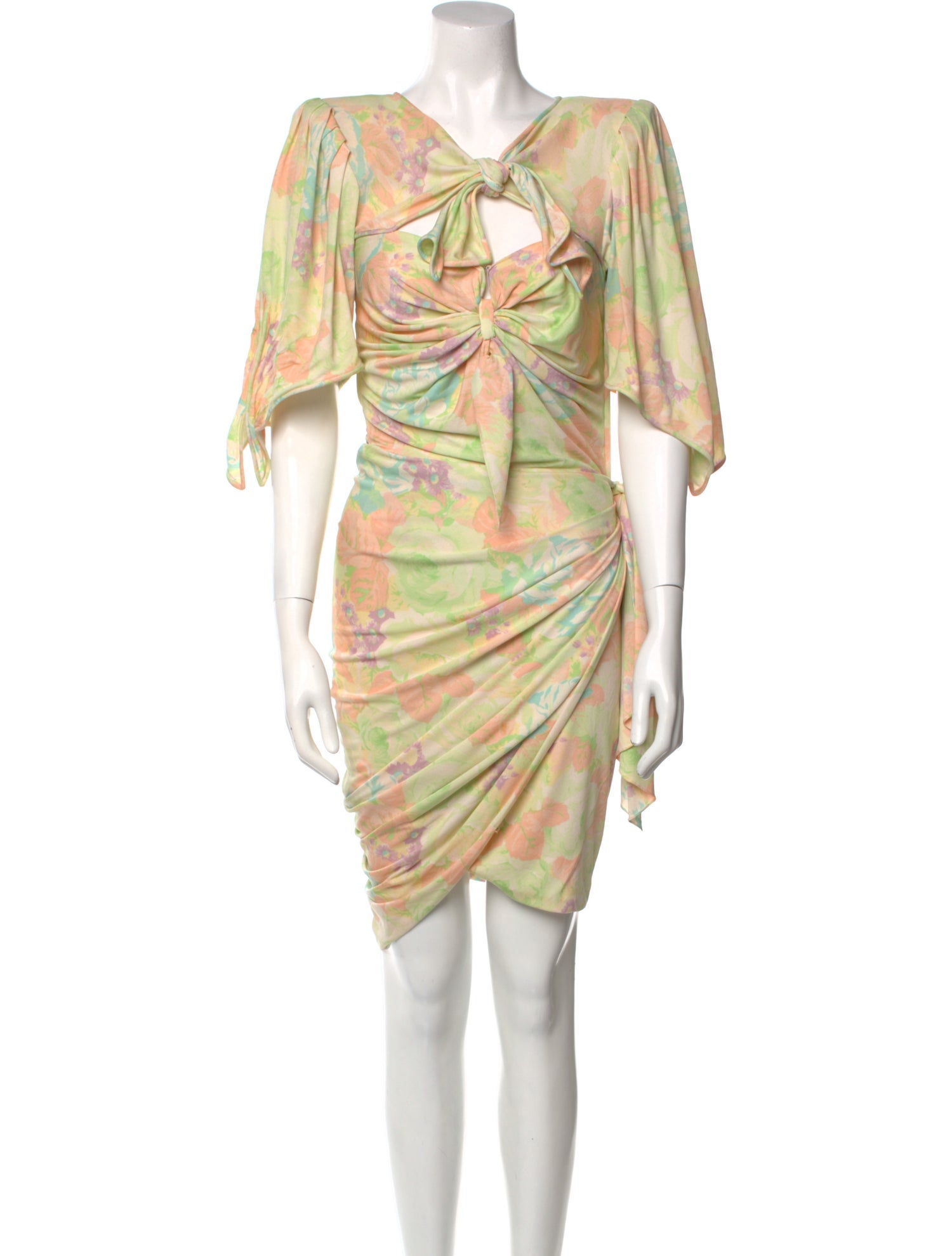 Ungaro Paris Printed Midi Length Dress