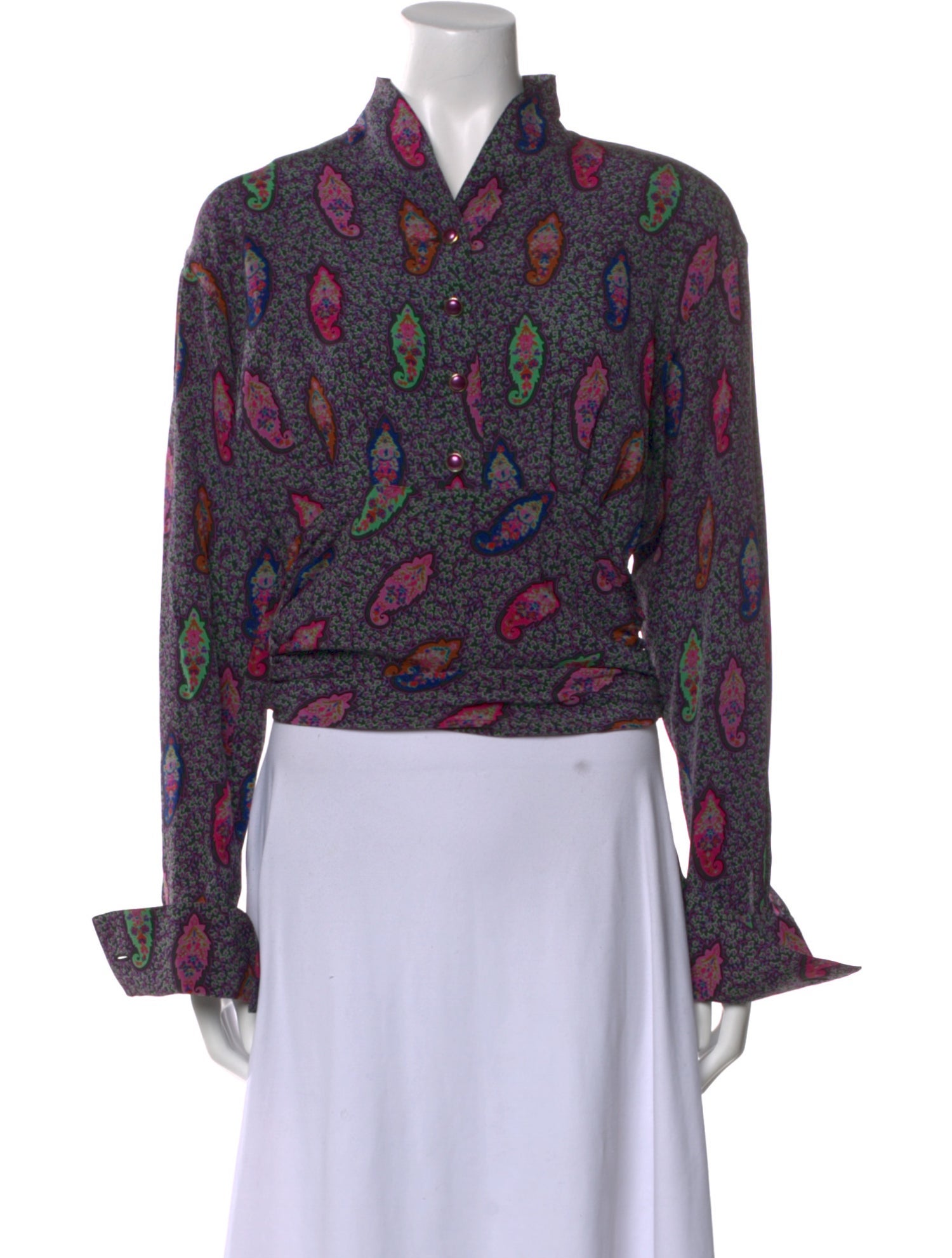 Ungaro Paris Vintage Silk Blouse