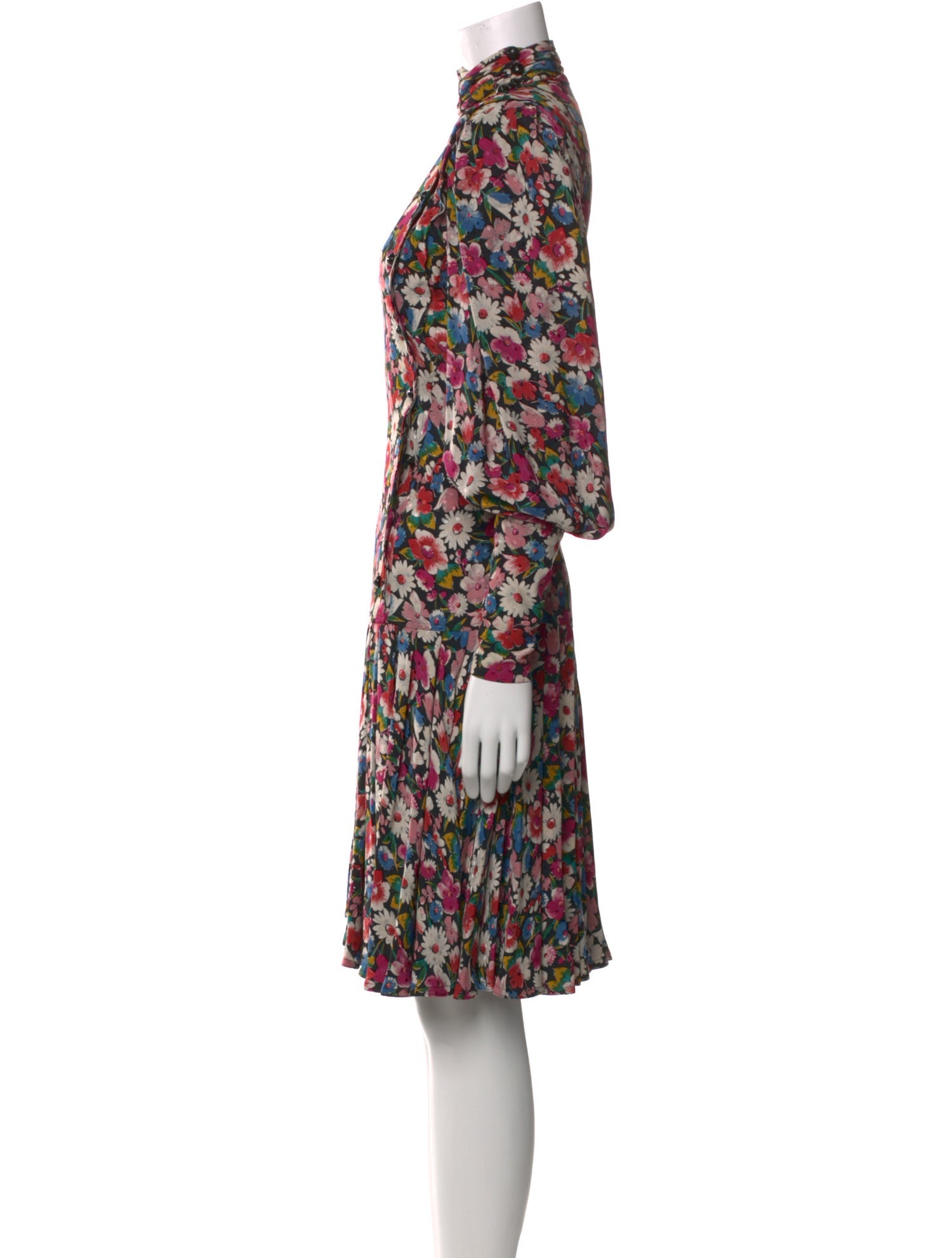 Ungaro Paris Floral Print Mini Dress