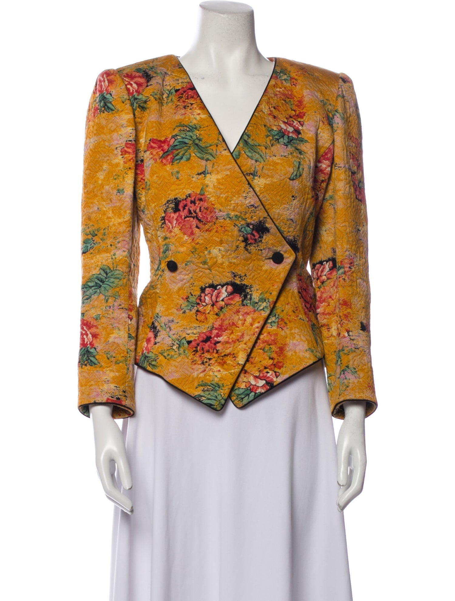 Ungaro Paris Vintage 1980's Evening Jacket