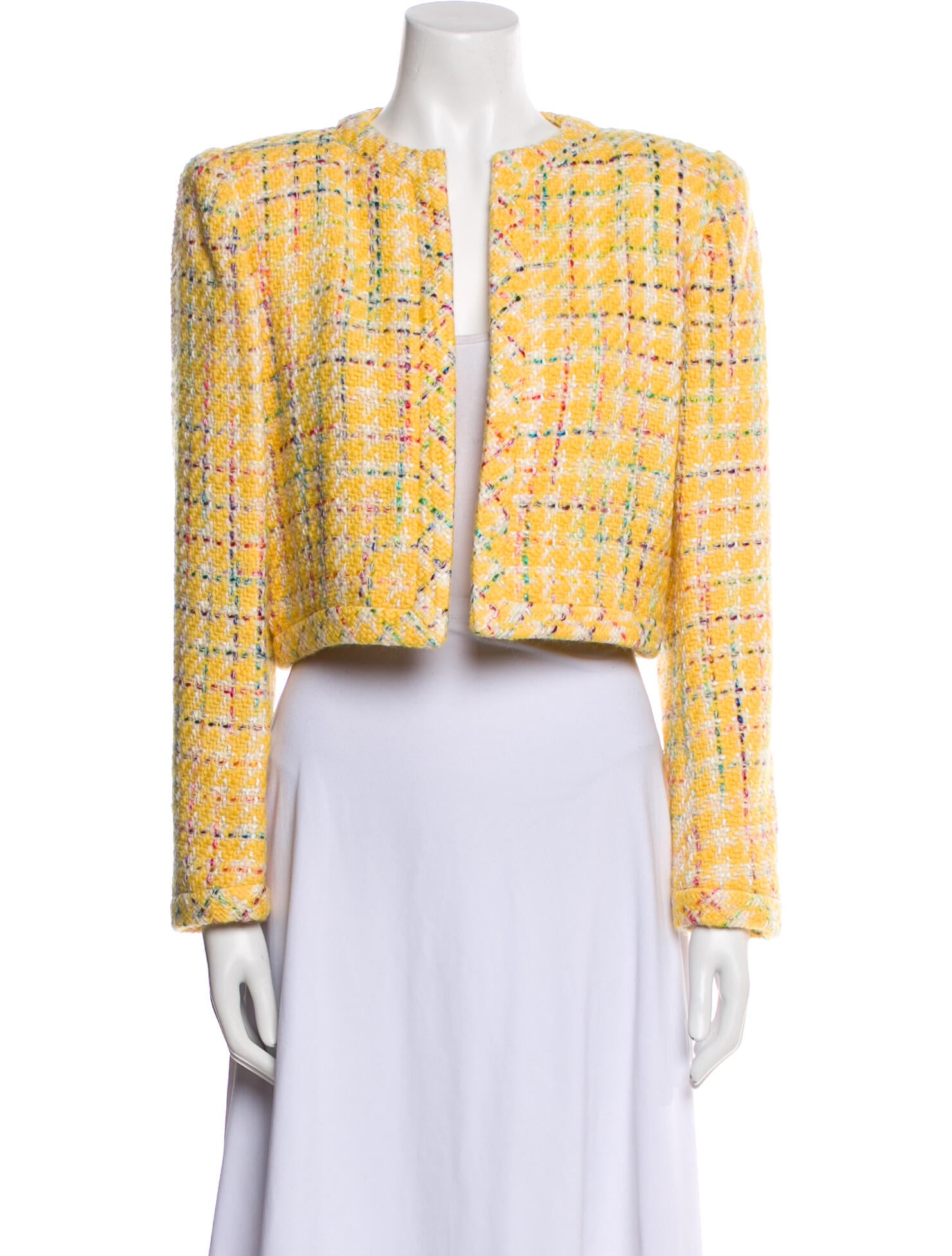 Ungaro Paris Vintage Tweed Evening Jacket