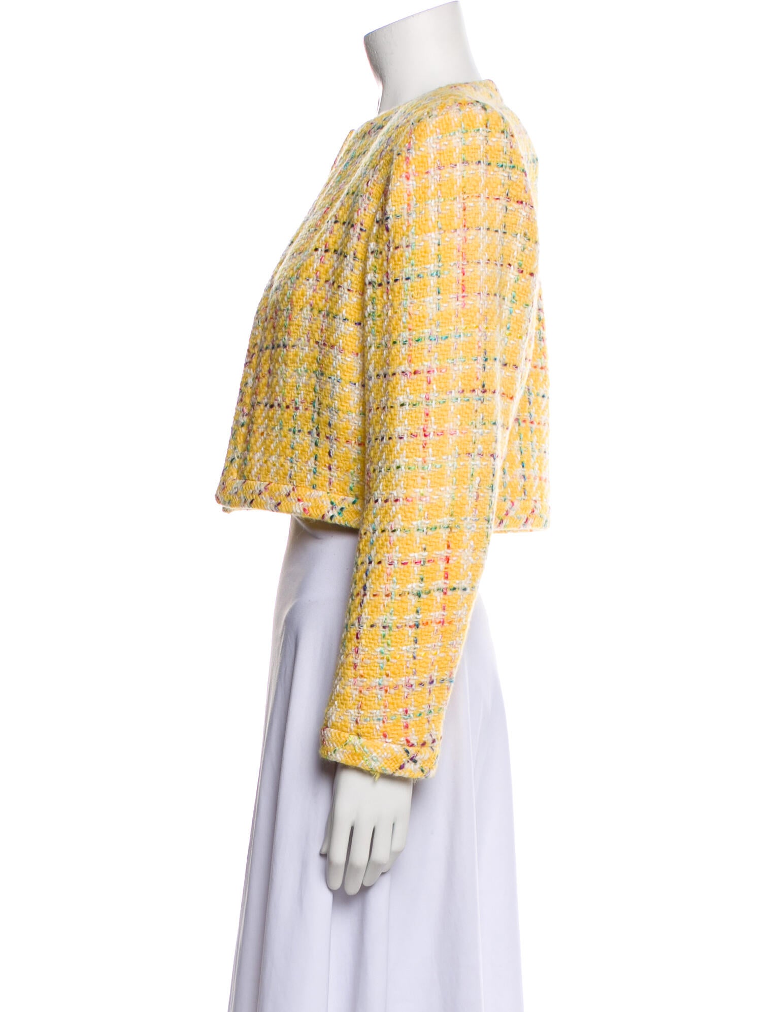 Ungaro Paris Vintage Tweed Evening Jacket