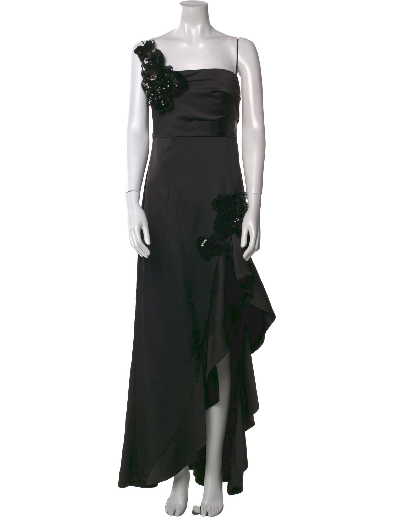 Ungaro Paris Square Neckline Long Dress