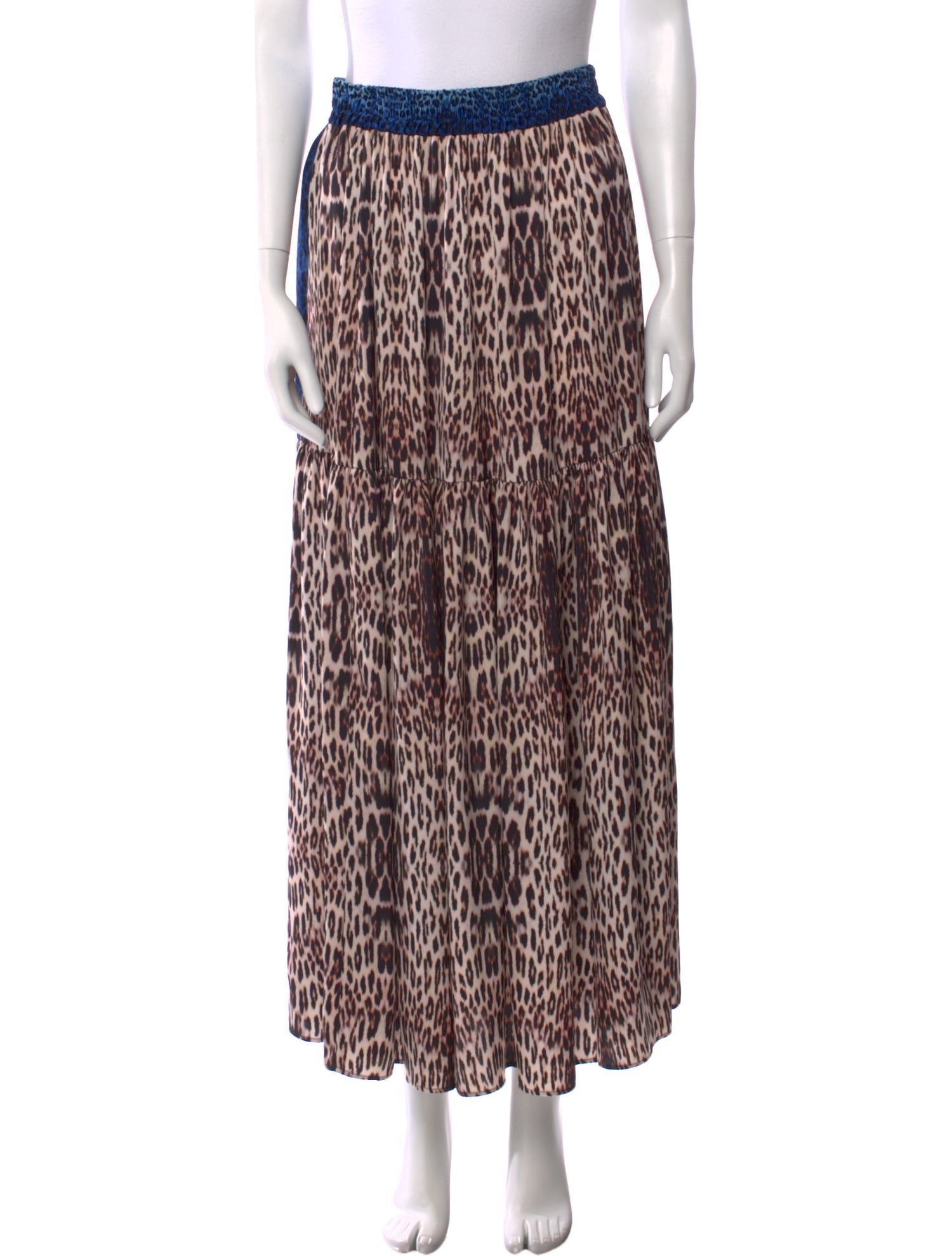 Ungaro Paris Silk Midi Length Skirt