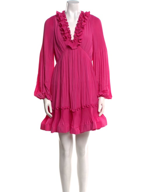 Ungaro Paris V-Neck Mini Dress