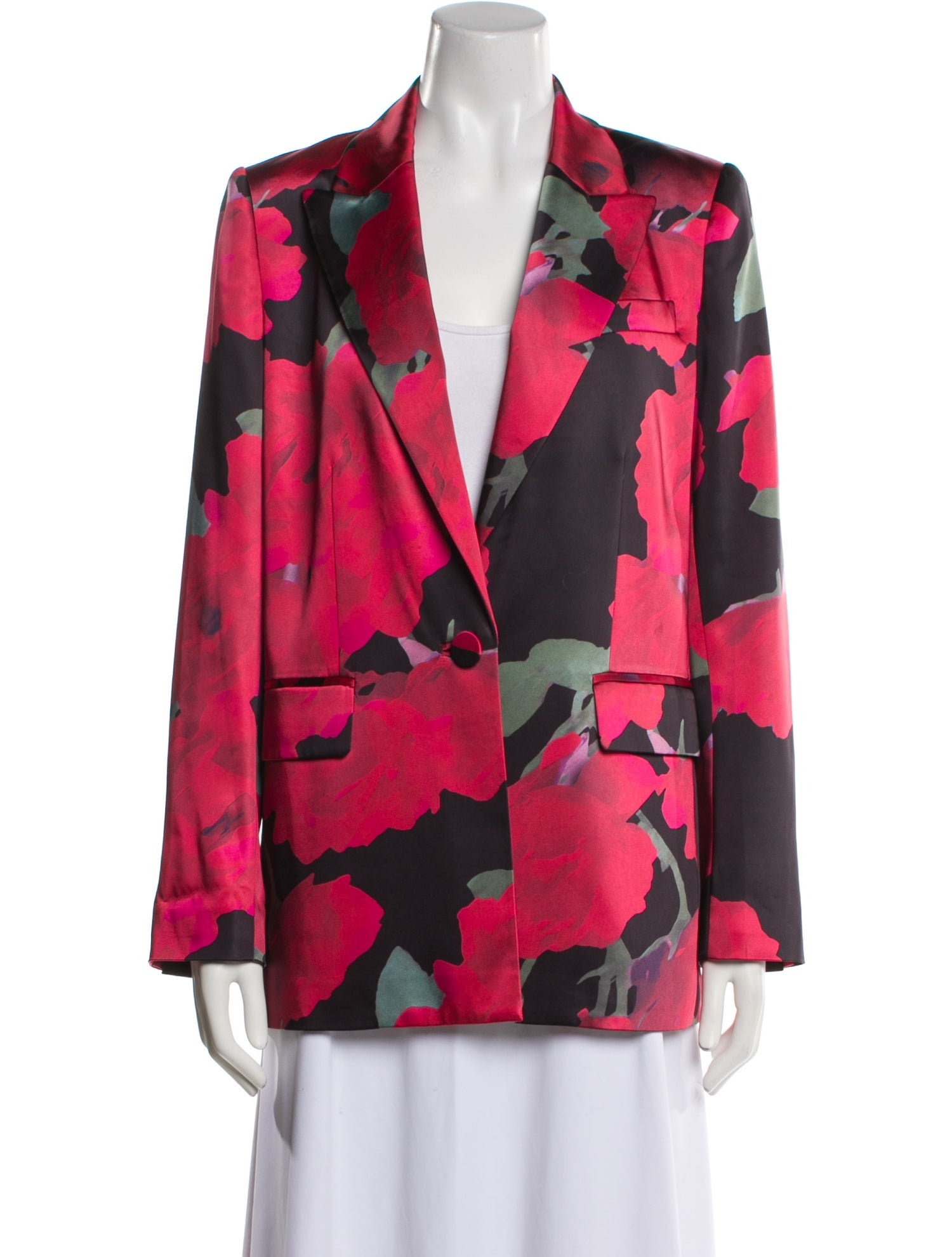 Ungaro Paris Floral Print Blazer