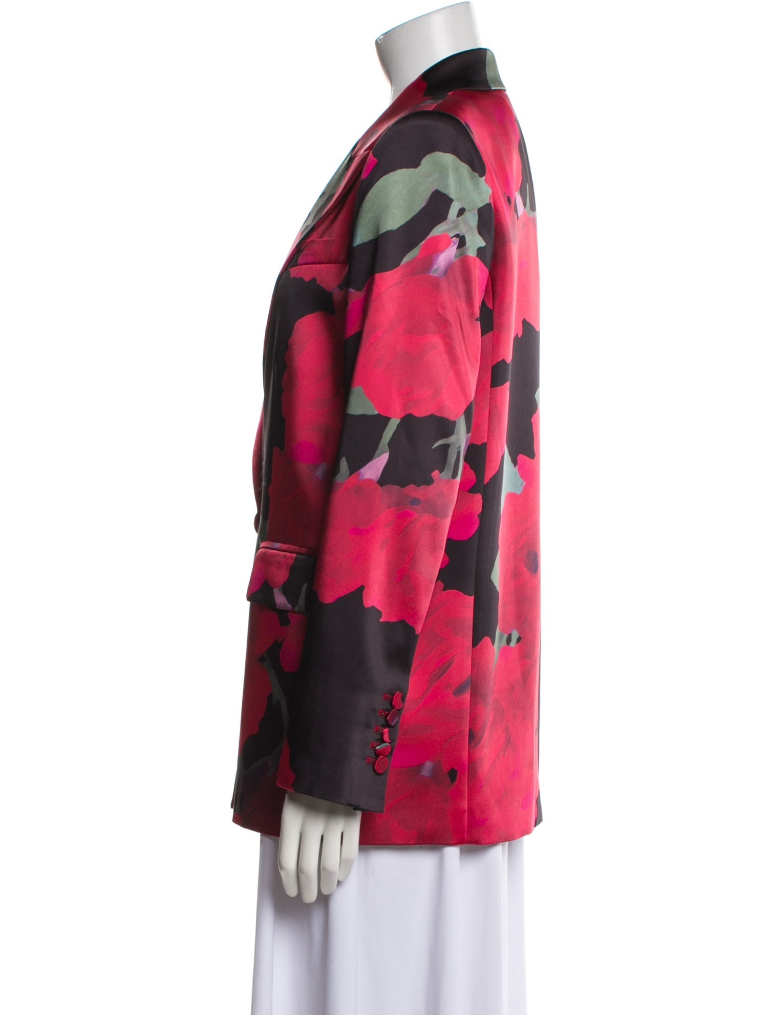 Ungaro Paris Floral Print Blazer