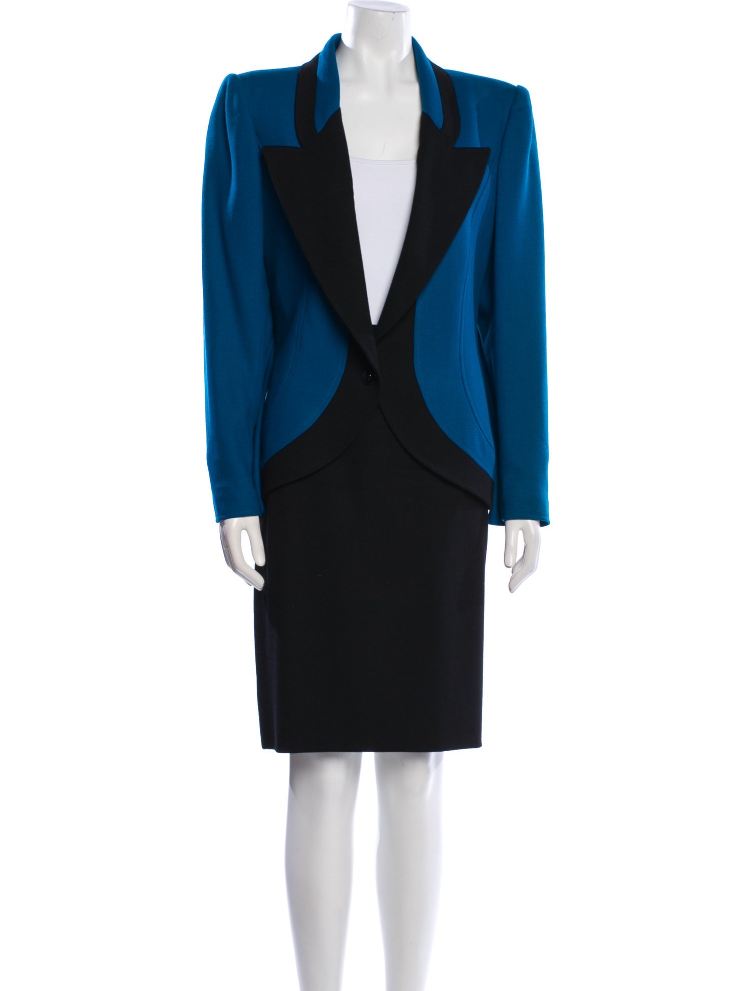 Ungaro Paris Vintage 1980's Skirt Suit