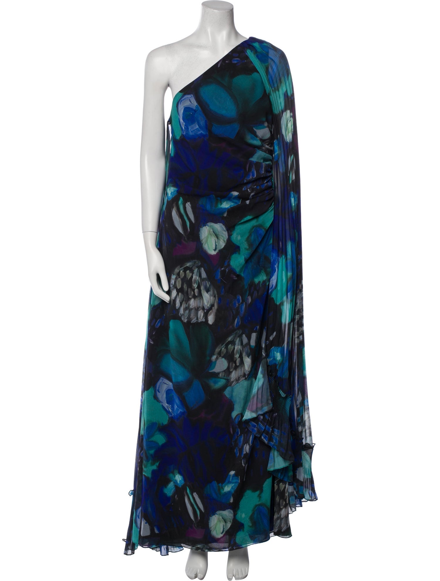 Ungaro Paris Printed Long Dress