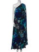 Ungaro Paris Printed Long Dress
