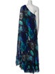 Ungaro Paris Printed Long Dress