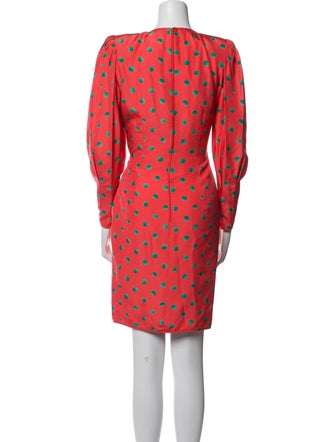 Ungaro Paris Silk Knee-Length Dress